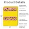 Signmission Radiation & Laser Sign, 18 in H x 12 in W, Aluminum, Rectangle OS-2PACK-CR-A-1218-L-10162 - alternate 5
